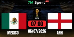 Soi Kèo Mexico Vs Anh 07h00 Ngày 06/07